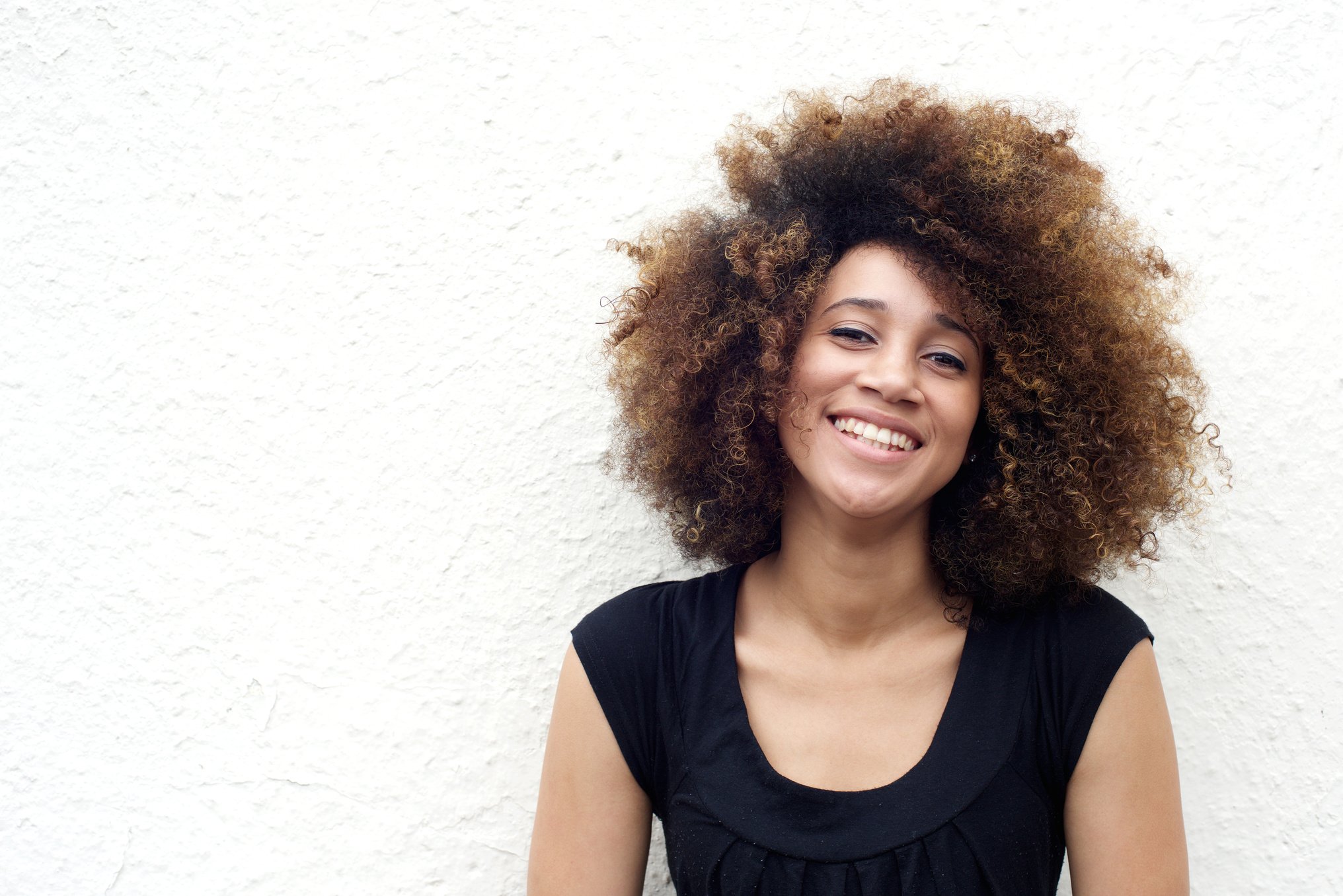 Smiling African Woman  